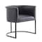 Manhattan Comfort Cosmopolitan Dining Chair in Black, PK2 2-DC044-BK - alternate 6